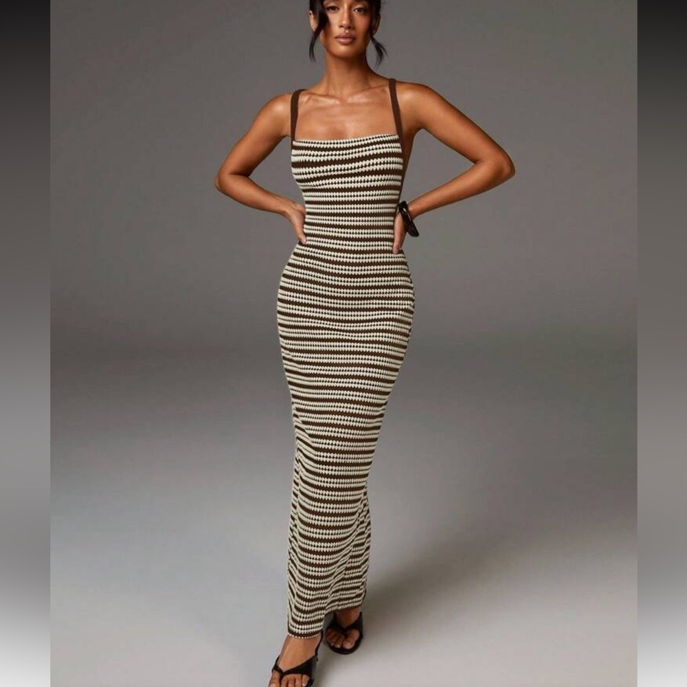 Striped Maxi Dress